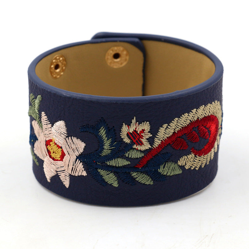 Vintage Boheme Blomsterarmbånd