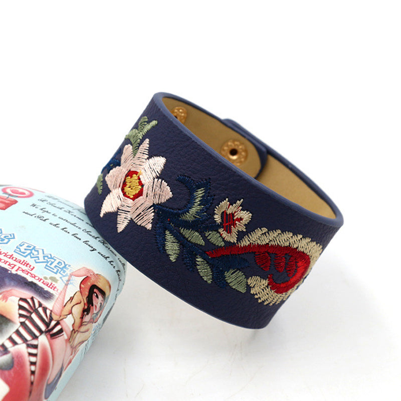 Vintage Boheme Blomsterarmbånd