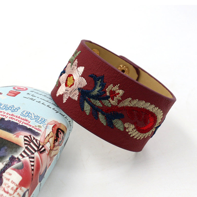 Vintage Boheme Blomsterarmbånd