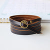 Vintage Læderarmbånd