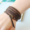 Vintage Læderarmbånd