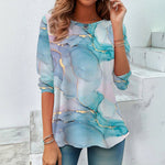 Afslappet Gradient T-Shirt