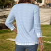 Elegant Afslappet Bluse