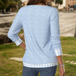 Elegant Afslappet Bluse