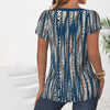 Vintage Bluse Med Leopardprint