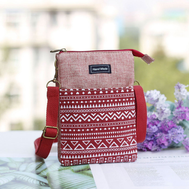 Vintage Geometrisk Taske