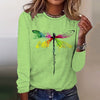 Afslappet T-Shirt Med Guldsmedetryk