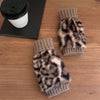 Varme Handsker Med Leopardprint