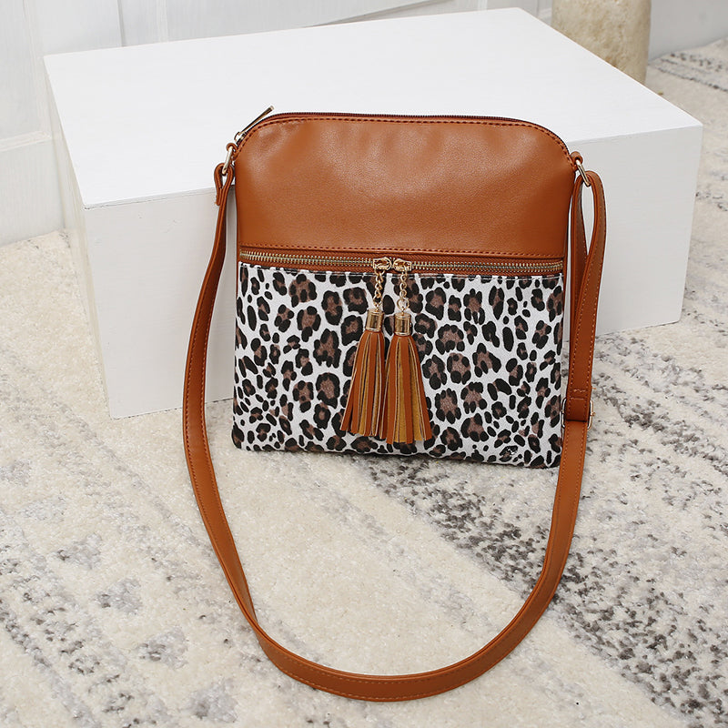 Vintage Leopardtaske