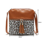 Vintage Leopardtaske