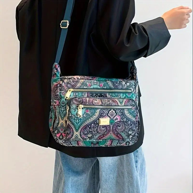 Vintage Taske I Etnisk Stil