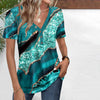 Vintage Gradient Bluse