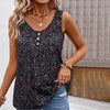 Vintage Tanktop Med Blomsterprint
