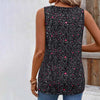 Vintage Tanktop Med Blomsterprint
