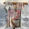 Vintage T-Shirt Med Hjertetryk