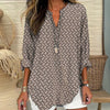 【Langærmet】Vintage Afslappet Bluse