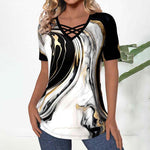 Afslappet Gradient Bluse