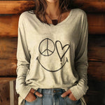 Vintage Afslappet T-Shirt