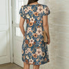 Vintage Blomstret Kjole
