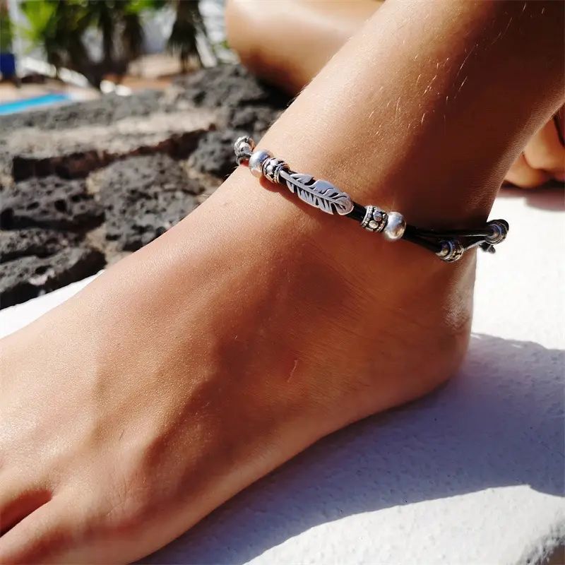 Vintage Fjer Armbånd