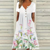 Vintage Blomstret Kjole