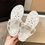 3D Blomsterstrandsandaler