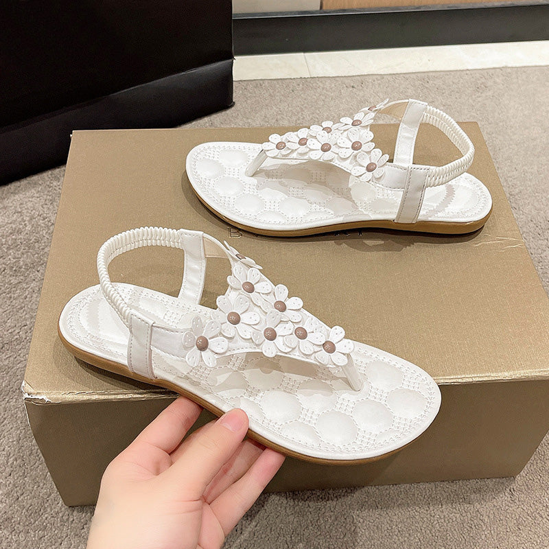 3D Blomsterstrandsandaler