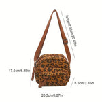 Vintage Leopardtaske