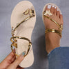 Sommerfugle-Udsmykkede Sandaler