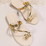 Sommerfugle-Udsmykkede Sandaler