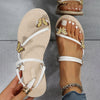 Sommerfugle-Udsmykkede Sandaler
