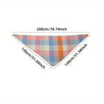 Varmt Plaid Tørklæde