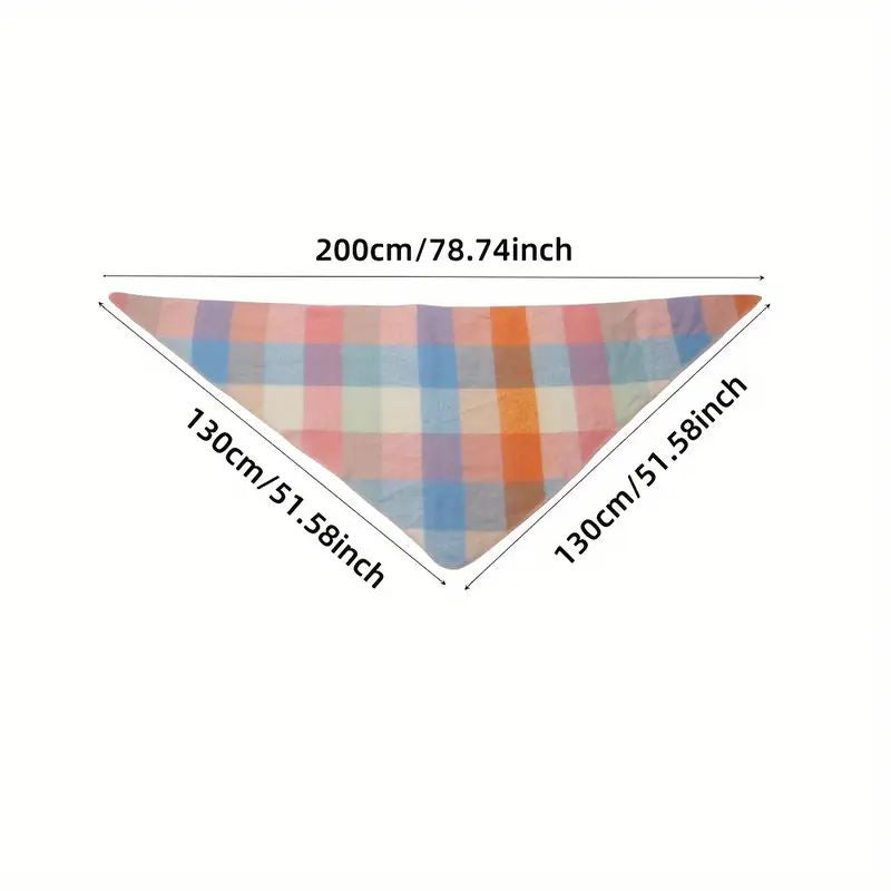 Varmt Plaid Tørklæde