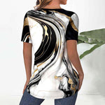 Afslappet Gradient Bluse