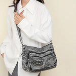 Vintage Afslappet Taske