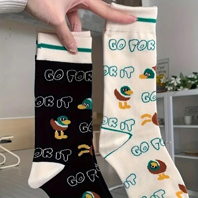 Tegneserie Afslappede Sokker