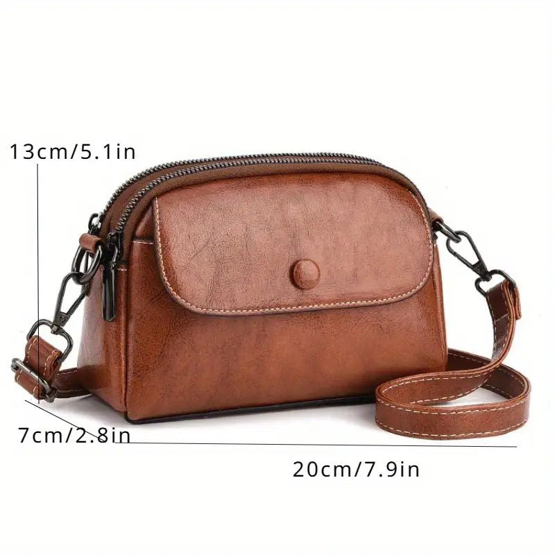 Vintage Afslappet Taske
