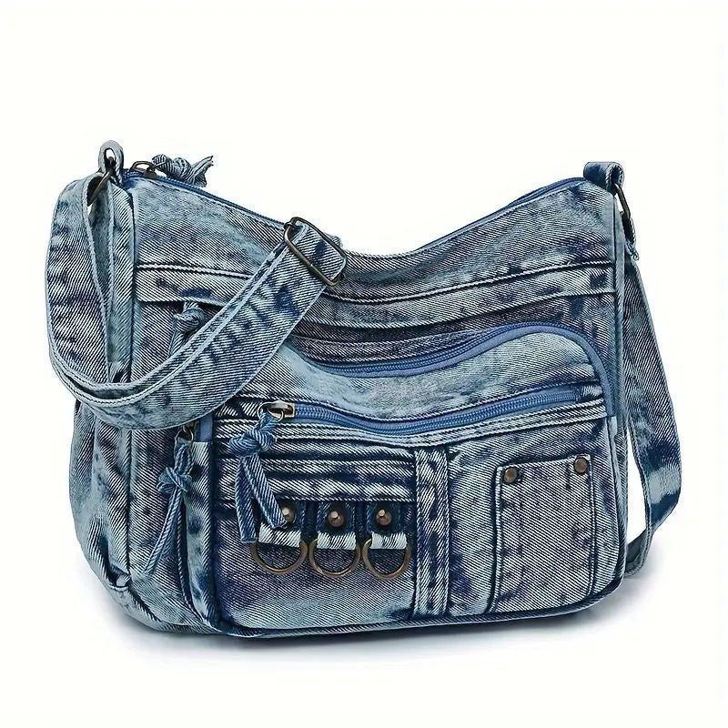 Vintage Afslappet Taske