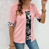 Elegant Bluse Med Blomstermønster