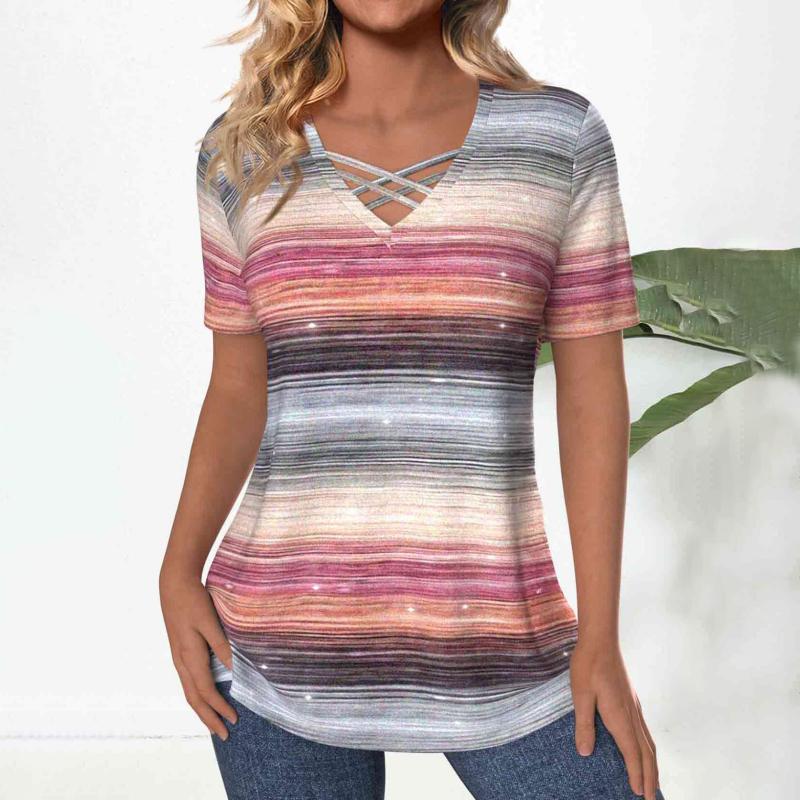 Casual Gradient Bluse
