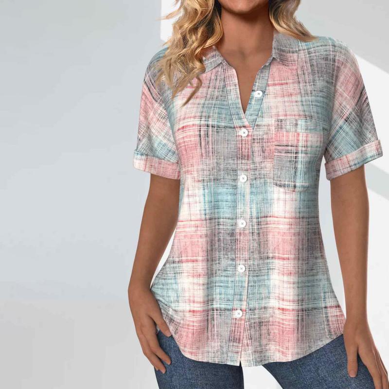 Afslappet Gradient Bluse