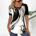Afslappet Gradient Bluse