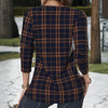 【Langærmet】Vintage Ternet Bluse