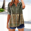 Vintage Afslappet Bluse