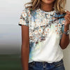 Vintage T-Shirt Med Blomsterprint