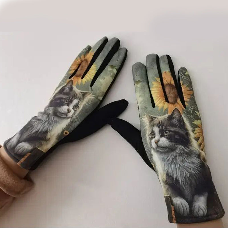 Tegneserie Varme Handsker