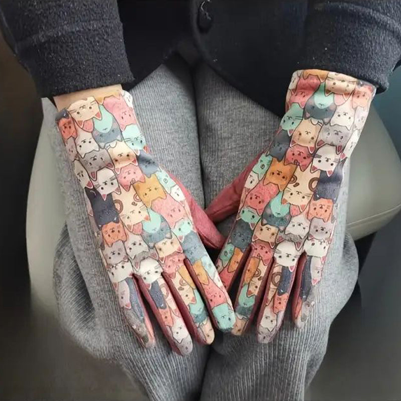 Tegneserie Varme Handsker