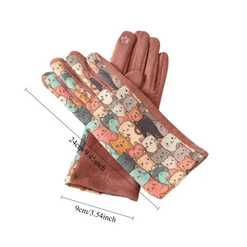 Tegneserie Varme Handsker