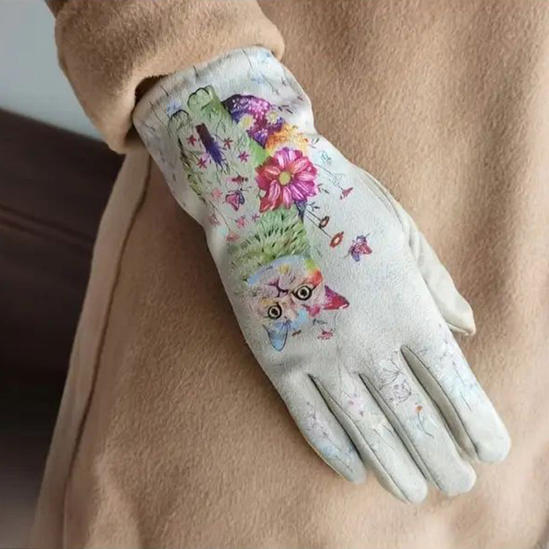 Tegneserie Varme Handsker