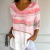 Afslappet Gradient T-Shirt